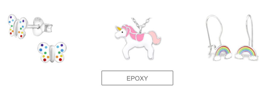 Epoxy-coated Jewelry